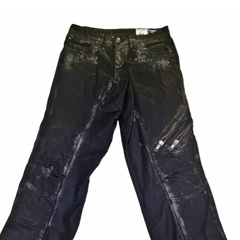 Black denim waxed – Image 7