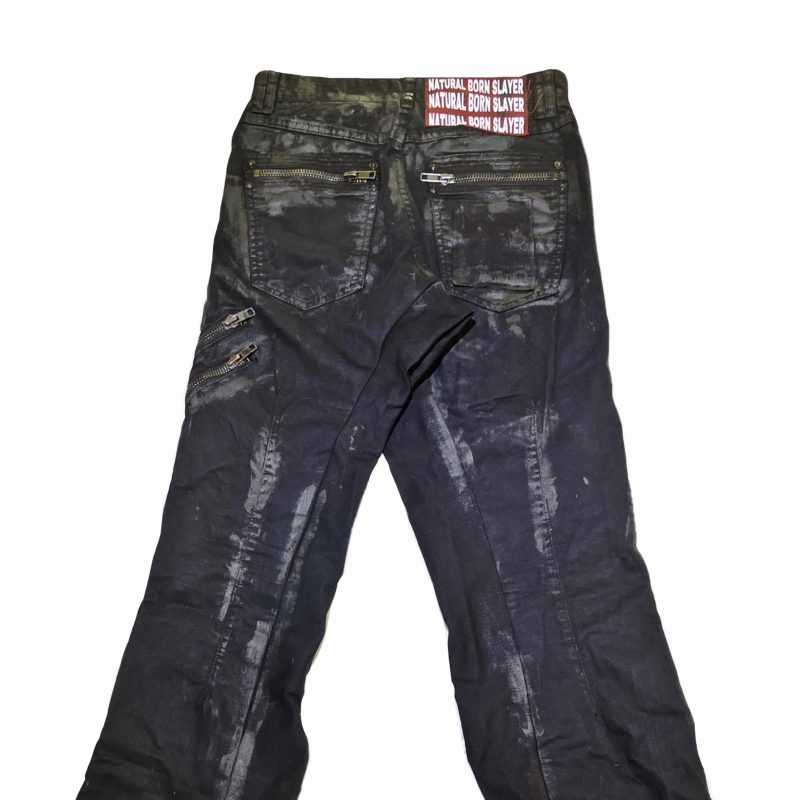 Black denim waxed – Image 5