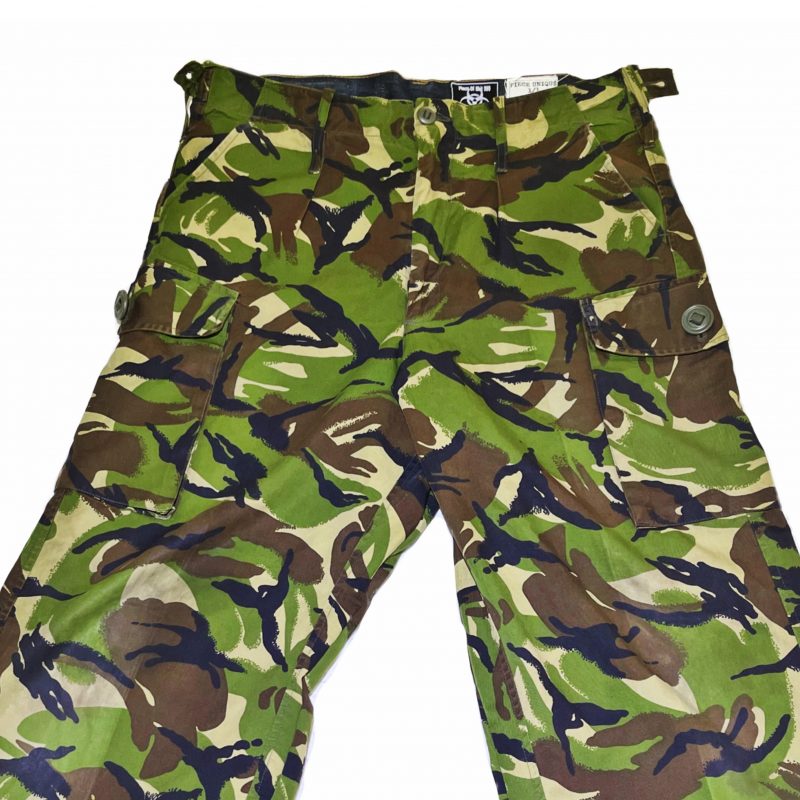 Green camo mixed blue denim – Image 6