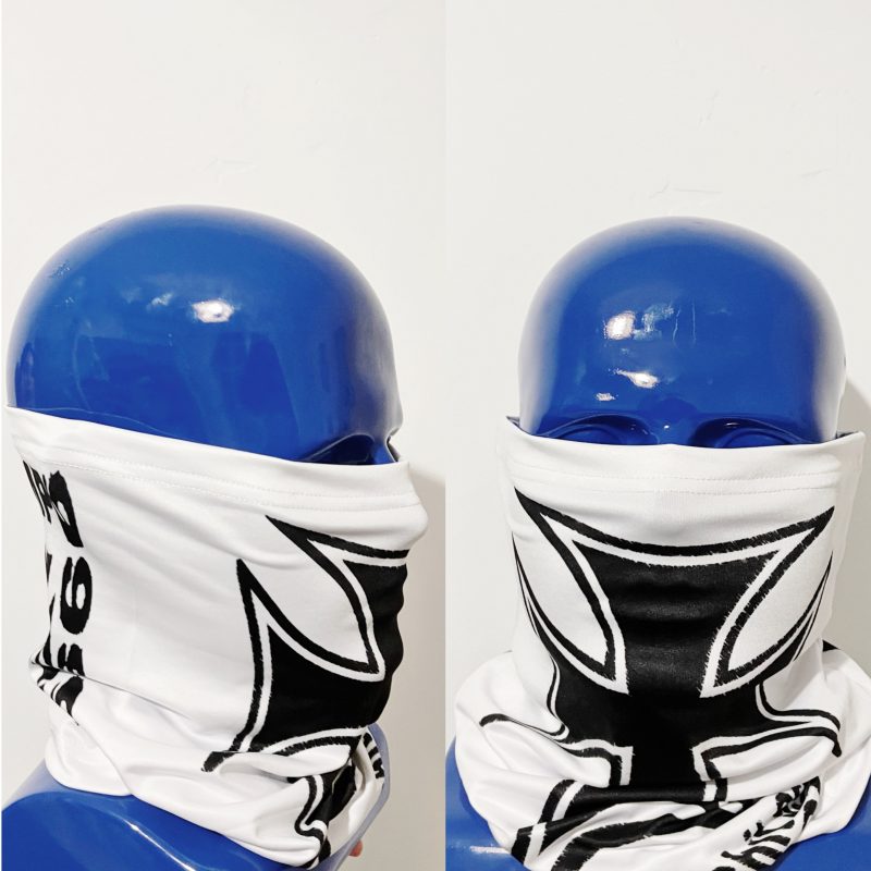 White neck warmer – Image 2