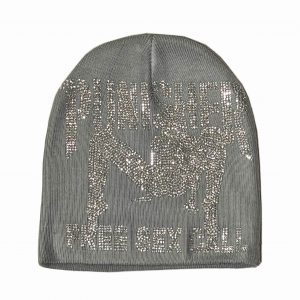 GREY PUNISHER BEANIE