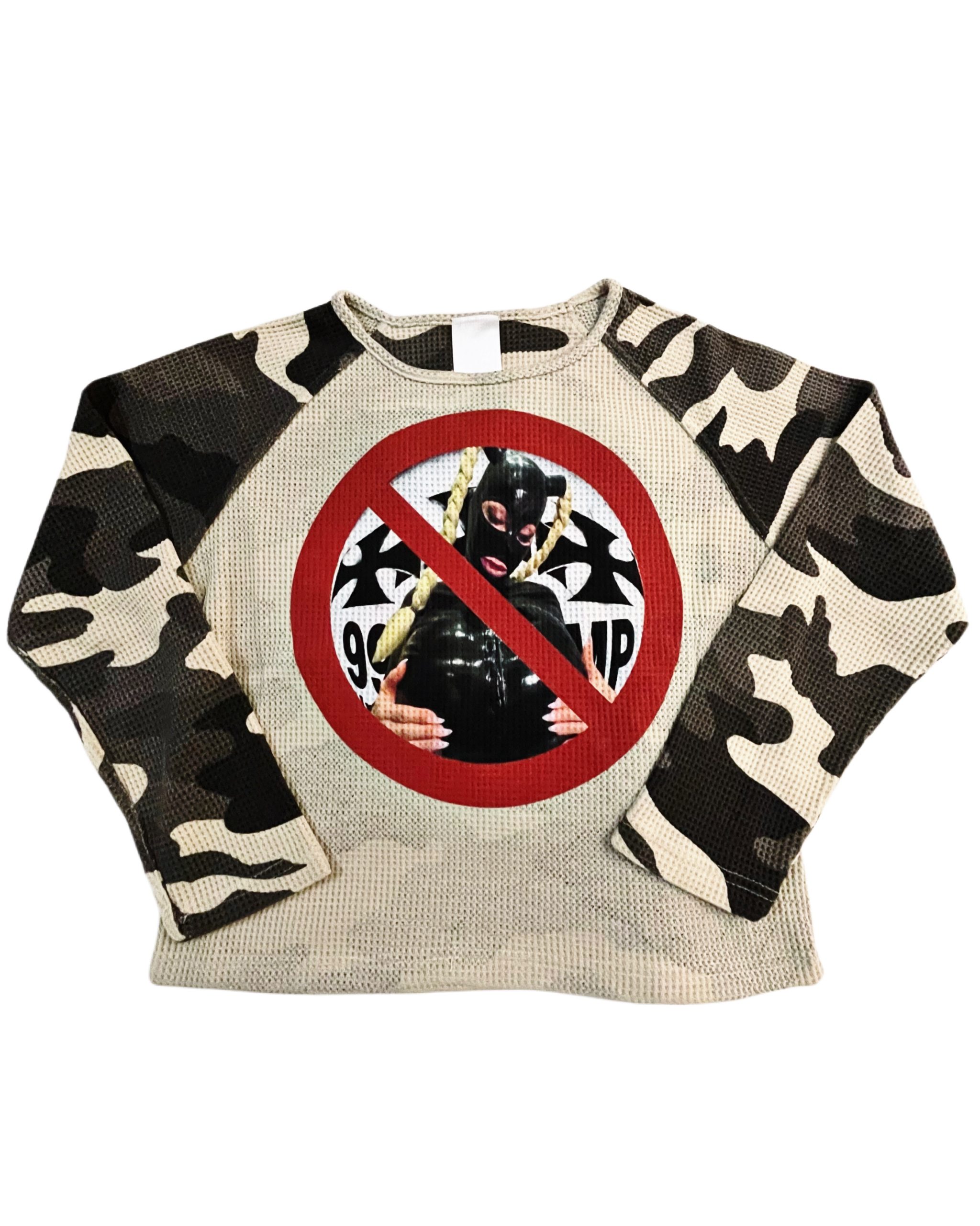 WAFFLE CAMO SHIRT REVERSIBLE
