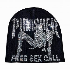 PUNISHER BLACK BEANIE
