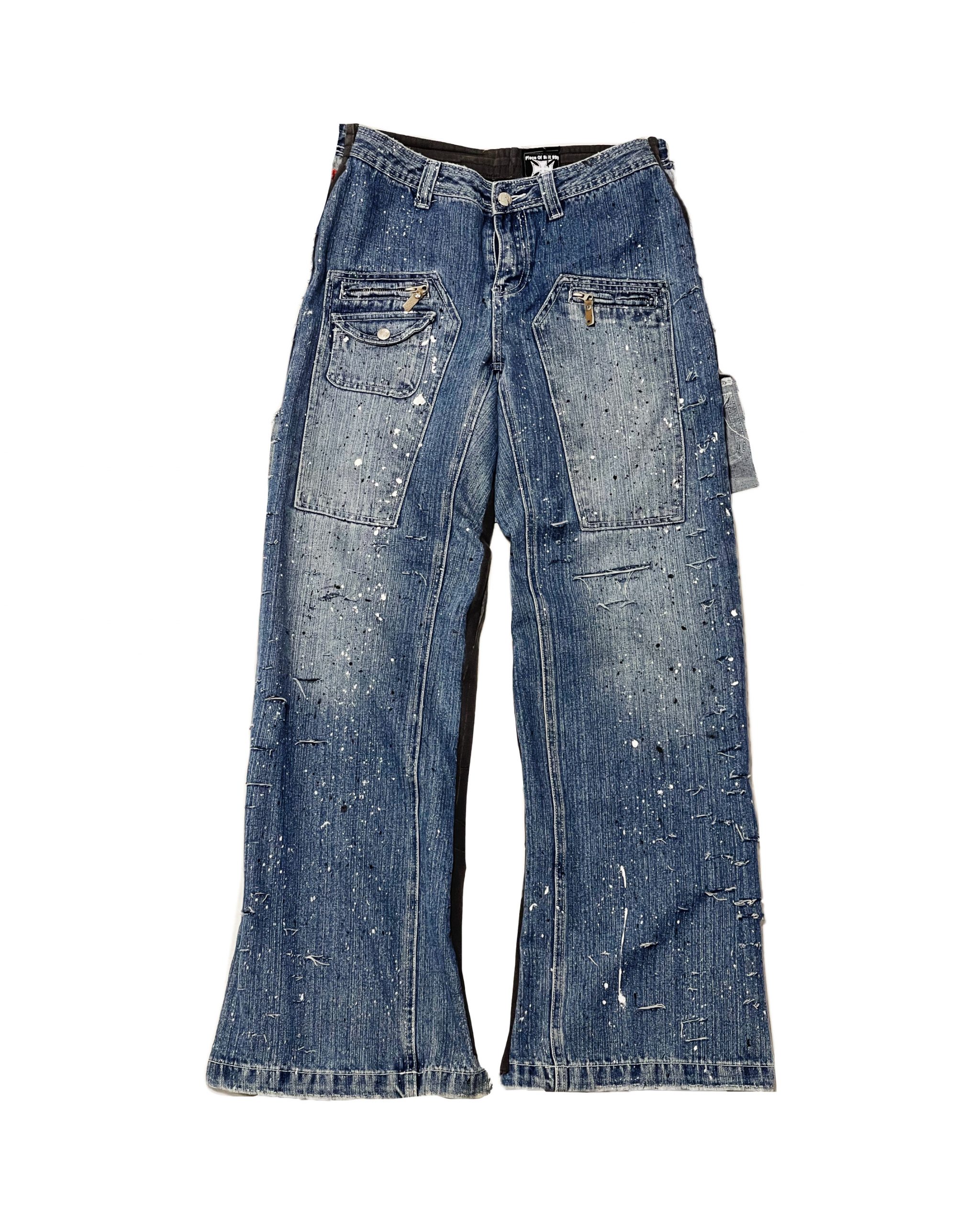 DENIM MIXED SHORT JOGG