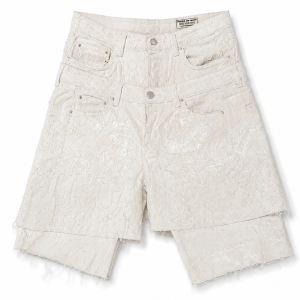 plastic white short